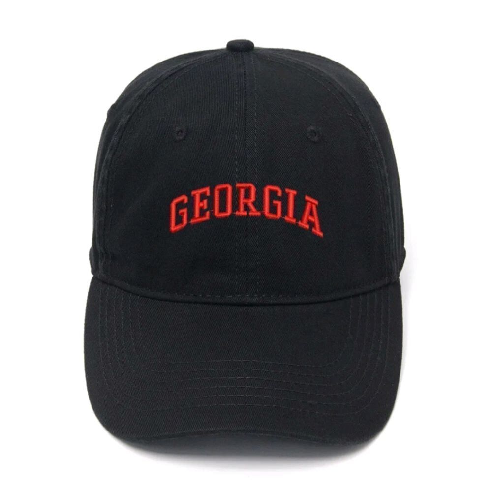 Georgia Embroidered Hat: Southern Charm, Peach State Pride, Comfortable Fit